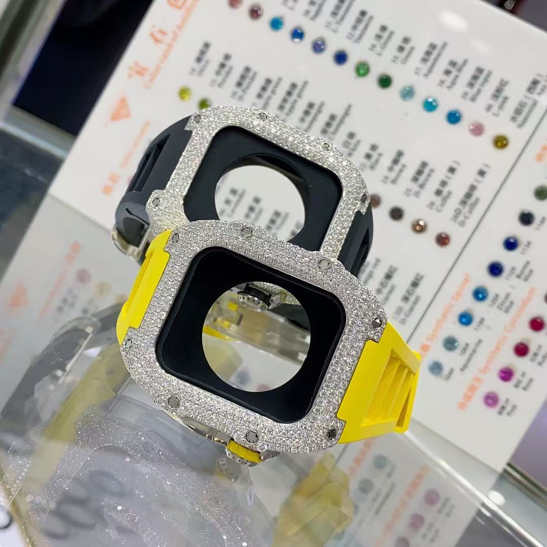 Watch processing and diamond setting
