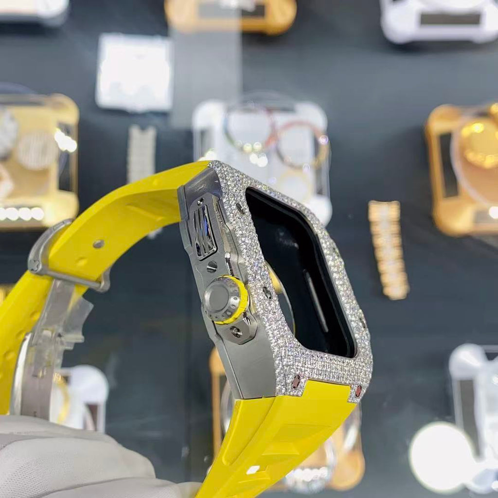 Watch processing and diamond setting