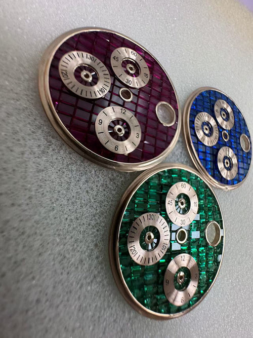 Watch processing and diamond setting