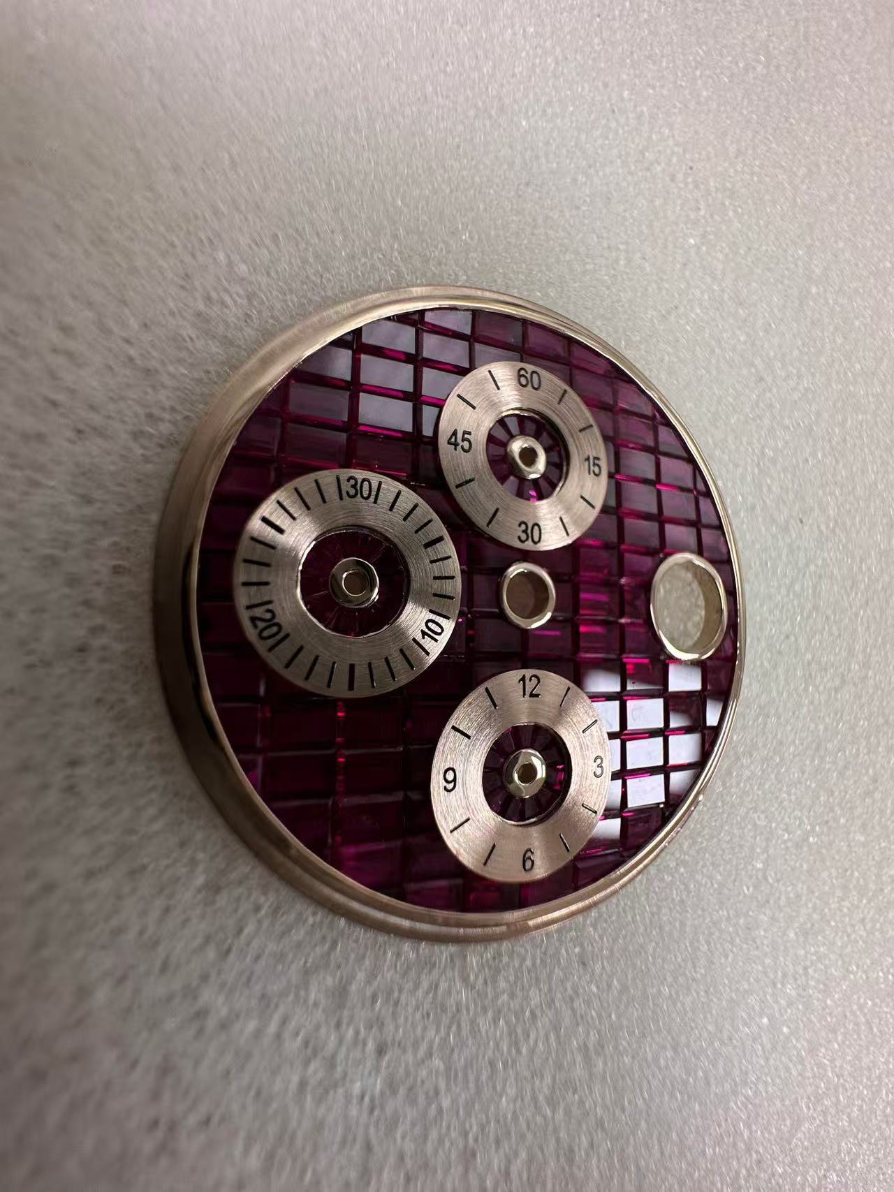 Watch processing and diamond setting