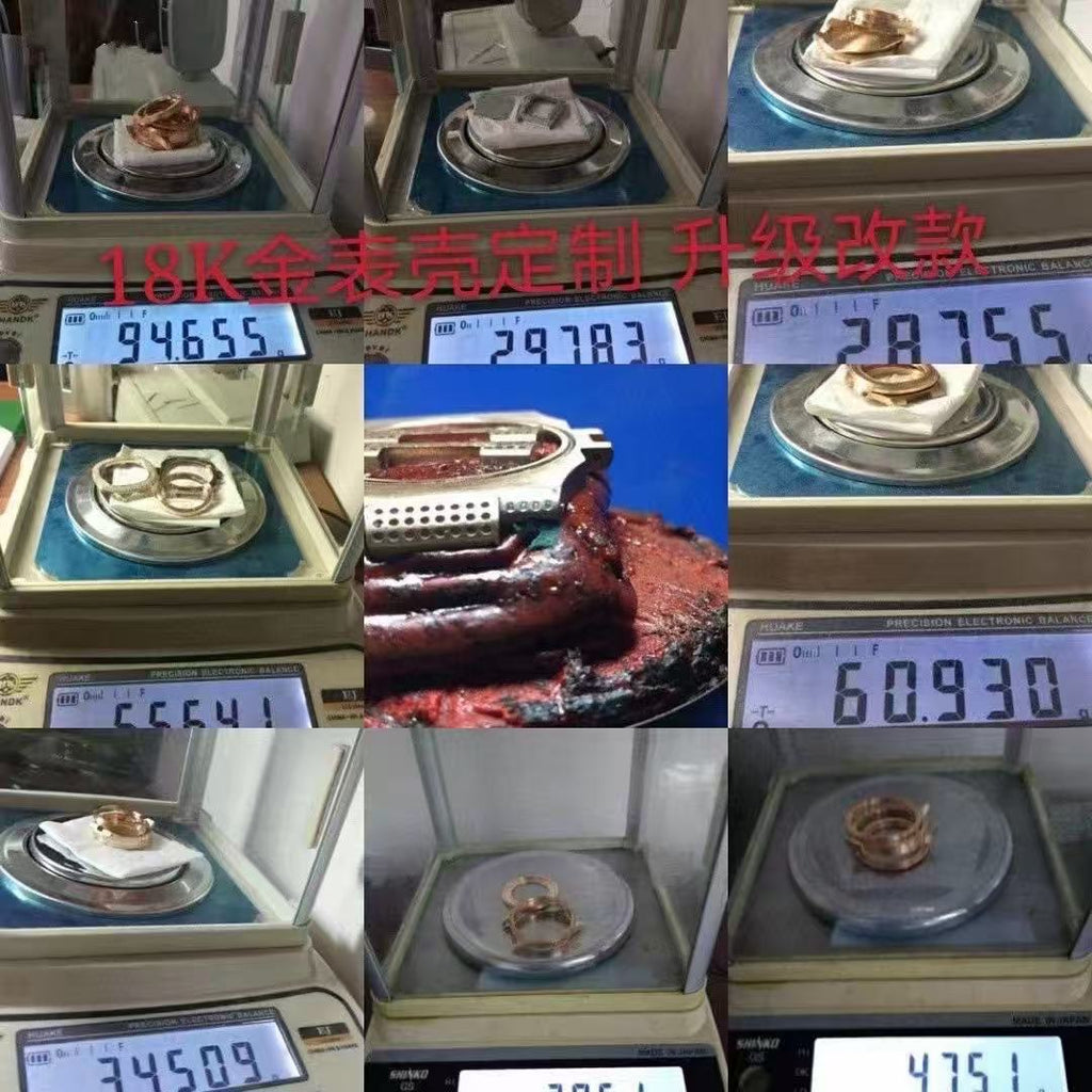 Watch processing and diamond setting